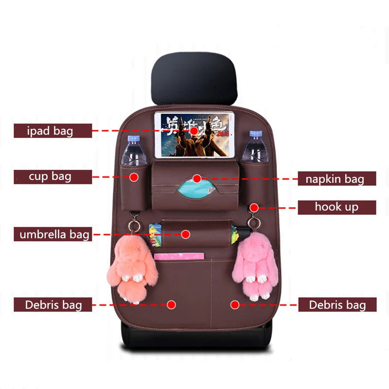 PrimeBack Luxe Car Seat Organizer