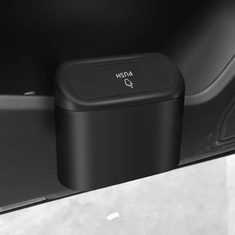 Compact AutoBounce Car Trash Bin