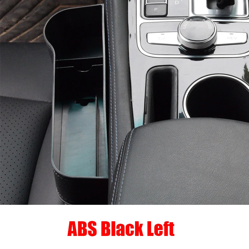 LuxGrip Leather Car Seat Gap Organizer